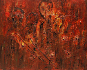 Family Picnic $2,900 - Design By MaureenFamily Picnic $2,900 - Design By Maureen family picnic art, orange, mixed media art, mixed media elements, fall art, autumn color art, figurative art, family picnic painting, original artwork, warm family gathering, family art, dining room art, living room art, bedroom art, wall art, modern contemporary art, women artist, black - owned business