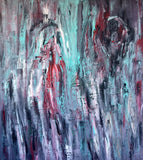 Mardi Gras Rehearsal $2900 - Design By MaureenMardi Gras Rehearsal $2900 - Design By Maureen mardi gras art, blue art, black art, black and blue art, red, figurative art, imaginative art, figurative abstract art, artistic art, brighly colored art, dynamic mardi gras art, colorful parade canvas, vibrant celebration art, mardi gras spectacle painting, original artwork, den art, living room art, bedroom art, office art, hallway art, spirited mardi gras art