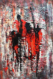 Matador $2,500 - Design By MaureenMatador $2,500 - Design By Maureen matador painting, matador's graceful movements, matador scene art, spanish - inspired art, living room art, den art, mixed media art, red and black, black and white, white, red, black, white, abstract colorful art, vibrant bullfighting painting, brave matador art, spanish arena canvas, daring matador canvas